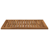 Table Top 68.5 x 49 x 2 cm Rectangular Solid Acacia Wood - Top-Down View