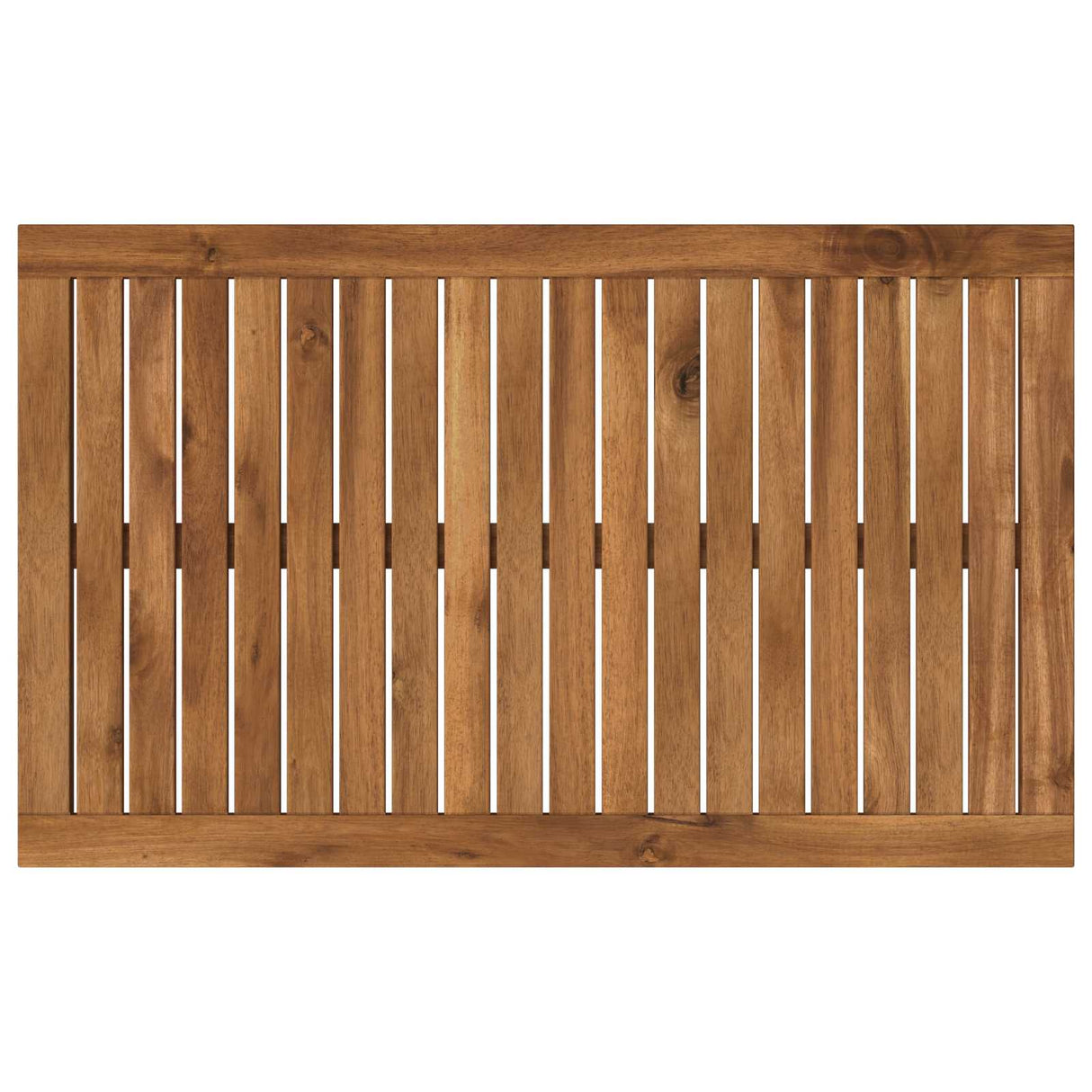 Table Top 80.5 x 49 x 2 cm Rectangular Solid Acacia Wood
