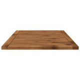 Table Top 80.5 x 49 x 2 cm Rectangular Solid Acacia Wood