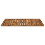 Table Top 88.5 x 55 x 2 cm Rectangular Solid Acacia Wood