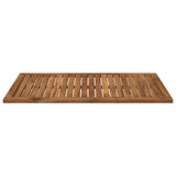 Table Top 88.5 x 55 x 2 cm Rectangular Solid Acacia Wood - Top-Down View