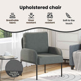 Sofas with Cushion 55cm Dark Grey Plywood