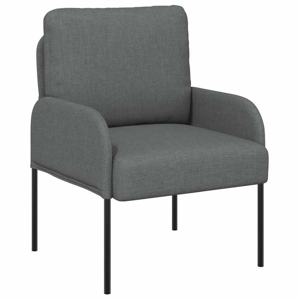 Sofas with Cushion 55cm Dark Grey Plywood