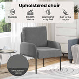 Sofas with Cushion 55cm Dark Grey Plywood