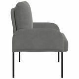 Sofas with Cushion 55cm Dark Grey Plywood - 45-Degree Angle