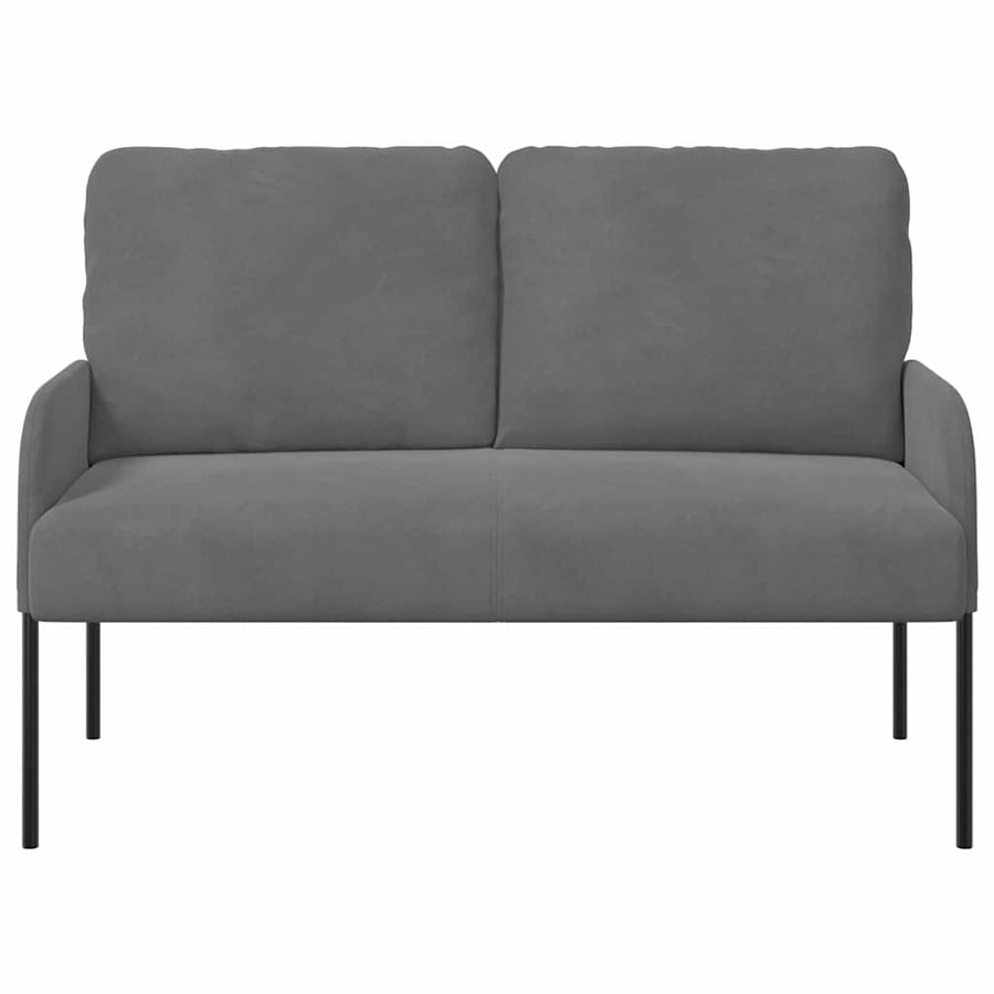 Sofas with Cushion 110cm Dark Grey Plywood