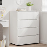 Storage Cabinets White 80 x 48 x 105 cm Engineered Wood - 45-Degree Angle