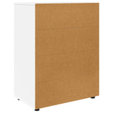 Storage Cabinets White 80 x 48 x 105 cm Engineered Wood - Extra Image