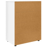 Storage Cabinets High Gloss White 80 x 48 x 105 cm - Extra Image