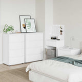 Storage Cabinets White 60 x 48 x 105 cm Engineered Wood