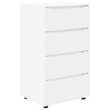 Storage Cabinets White 60 x 48 x 105 cm Engineered Wood - Front View