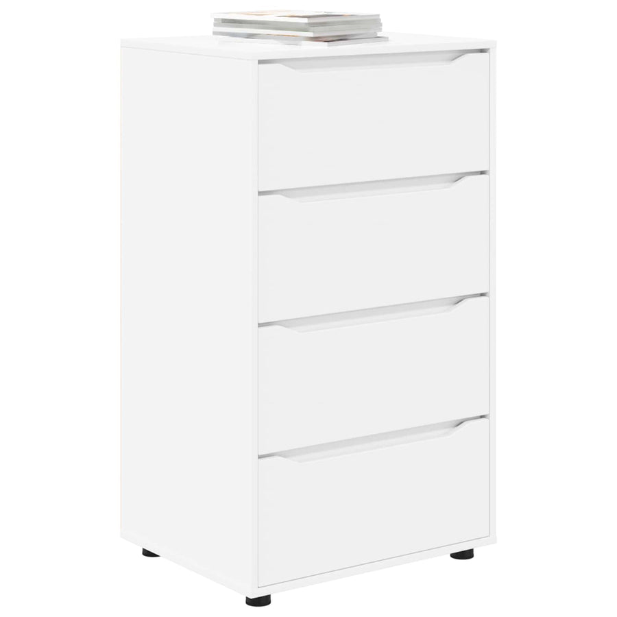 Storage Cabinets 60 x 48 x 105 cm Engineered Wood White