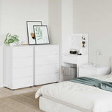 Storage Cabinets High Gloss White 60 x 48 x 105 cm