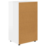 Storage Cabinets High Gloss White 60 x 48 x 105 cm