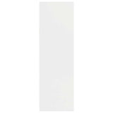 Wardrobe with Drawer White 79.5 x 49 x 156 cm Engineered Wood - Low Angle