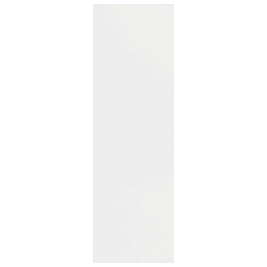 Wardrobe with Drawer White 79.5 x 49 x 156 cm Engineered Wood