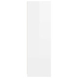 Wardrobe High Gloss White 79.5 x 49 x 156 cm Engineered Wood