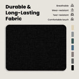 Sofa Set 2 pcs Black 162 x 80 x 82 cm Fabric