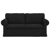 Sofa Black 175 x 82 x 80 cm Fabric - Top-Down View
