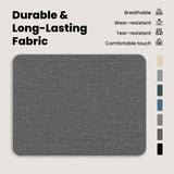 Sofa Dark Grey 215 x 82 x 80 cm Fabric
