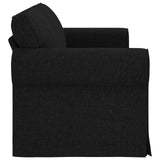 Sofa Black 95 x 82 x 80 cm Fabric - 45-Degree Angle