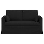 Sofa Black 139 x 78 x 80 cm Fabric