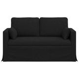 Sofa Black 139 x 78 x 80 cm Fabric - Top-Down View