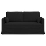 Sofa Black 158 x 78 x 80 cm Fabric