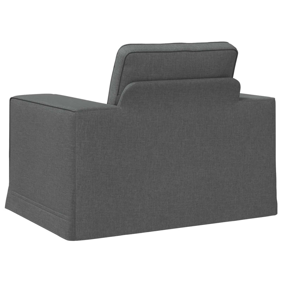 Sofa Dark Grey 103 x 80 x 82 cm Fabric