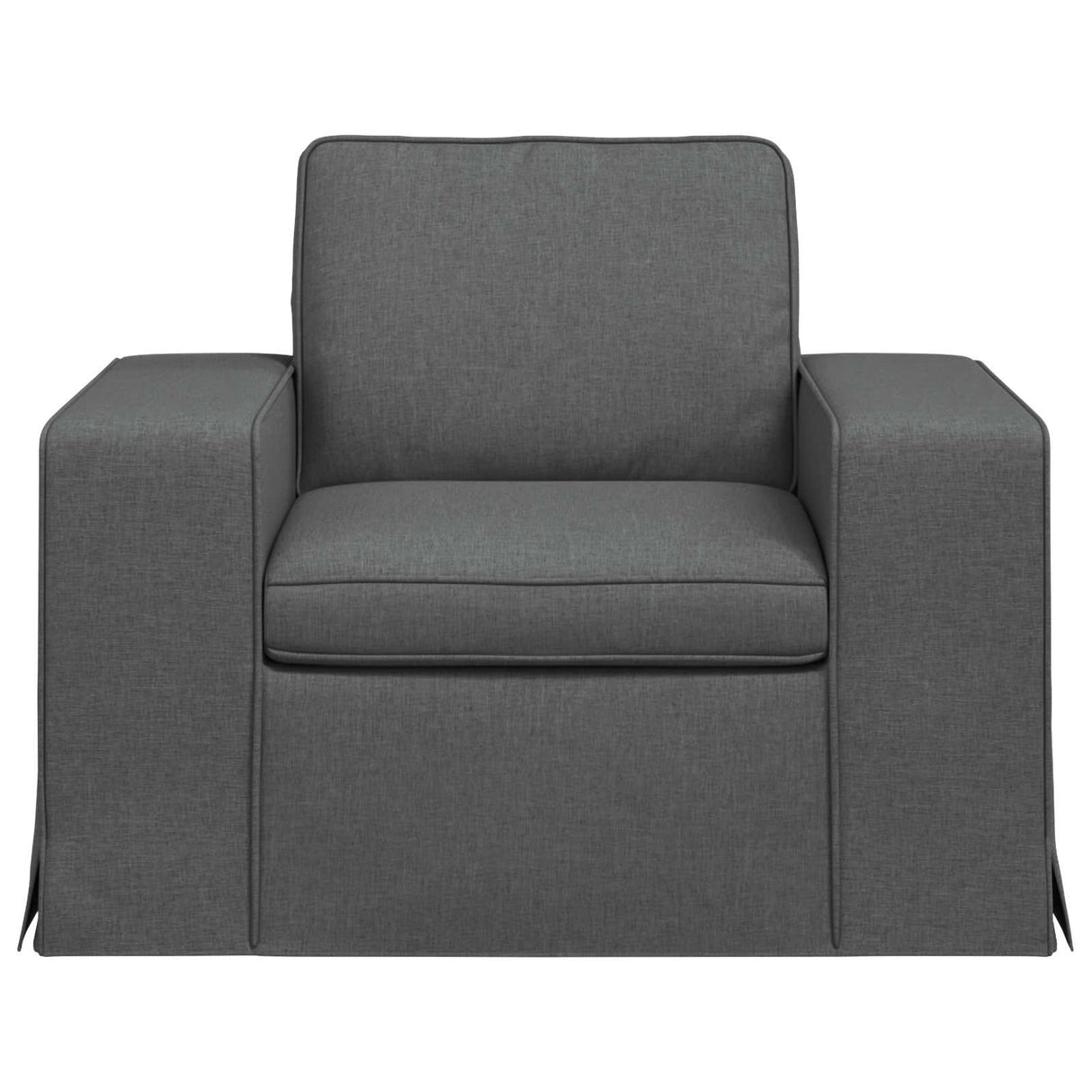 Sofa Dark Grey 103 x 80 x 82 cm Fabric