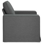 Sofa Dark Grey 103 x 80 x 82 cm Fabric