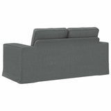 Sofa Dark Grey 162 x 80 x 82 cm Fabric