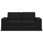 Sofa Black 182 x 80 x 82 cm Fabric