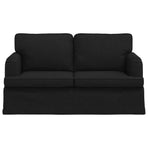 Sofa Black 144 x 80 x 85 cm Fabric
