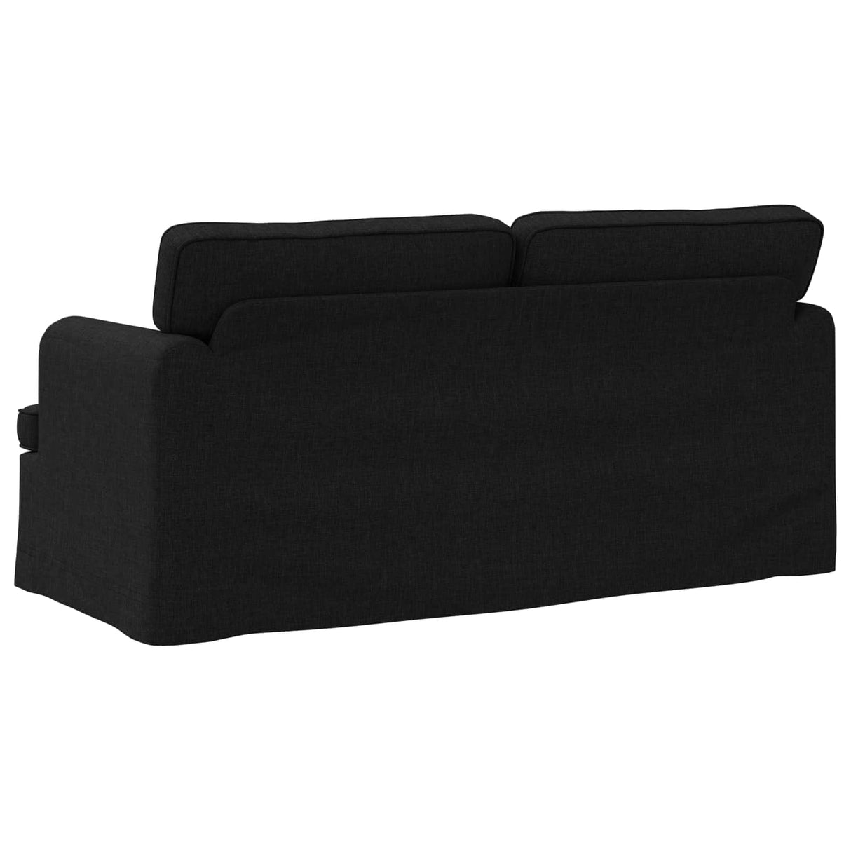 Sofa Black 142 x 80 x 85 cm Fabric