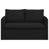 Sofa Black 136 x 82 x 85 cm Fabric
