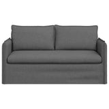 Sofa Dark Grey 156 x 82 x 85 cm Fabric