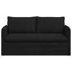 Sofa Black 156 x 82 x 85 cm Fabric