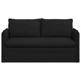 Sofa Black 156 x 82 x 85 cm Fabric - Top-Down View