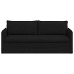 Sofa Black 196 x 82 x 85 cm Fabric