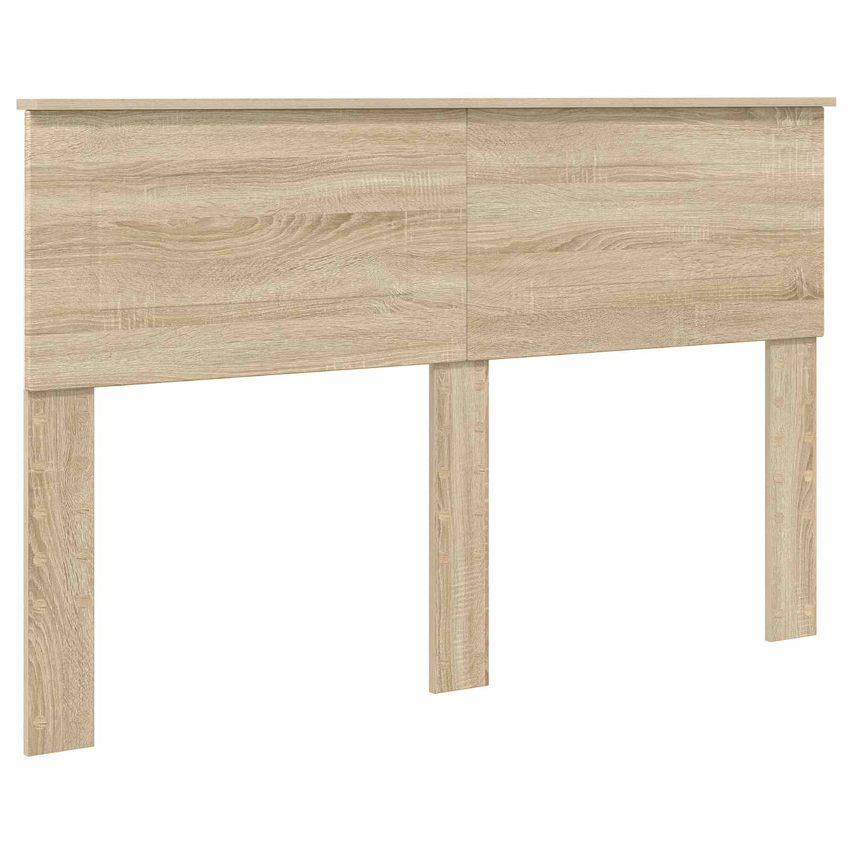 Bed Frame Sonoma Oak 150 x 200 cm Engineered Wood