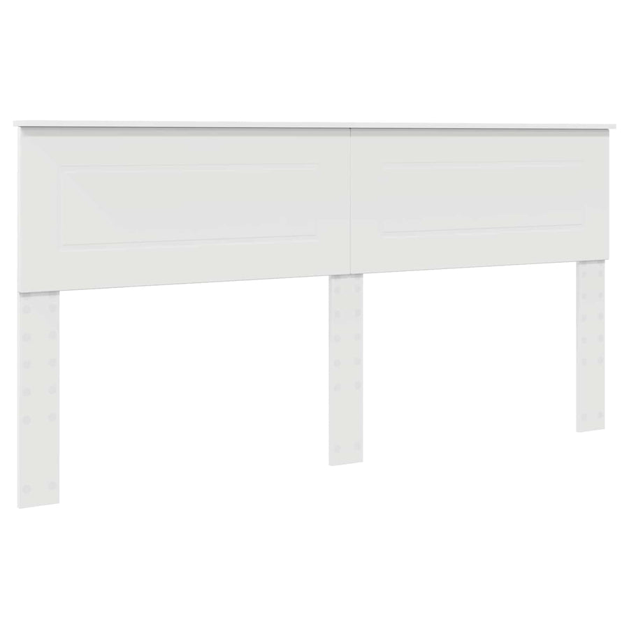 Bed Frame with Drawer White 180 x 200 cm Engineered Wood