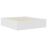 Bed Frame with Headboard White 180 x 200 cm Engineered Wood