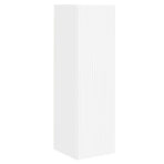 TV Wall Cabinet Set 4 pcs White Engineered Wood
