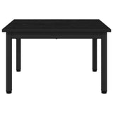 Coffee Table Black Oak 60 x 60 x 36 cm Engineered Wood