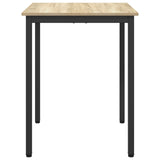 Dining Tables 60 x 60 x 75 cm Engineered Wood Sonoma Oak Square
