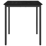 Dining Tables 70 x 70 x 75 cm METAL - Rear View