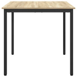 Dining Tables 80 x 80 x 75 cm Engineered Wood Sonoma Oak Square