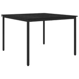 Dining Tables 110 x 110 x 75 cm METAL - Front View