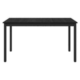 Dining Tables 140 x 80 x 75 cm METAL - 45-Degree Angle